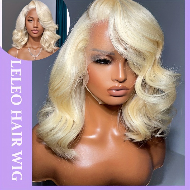 613 Blonde Body Wave Lace Front Wig - 613 Parrucca con frontale in pizzo,