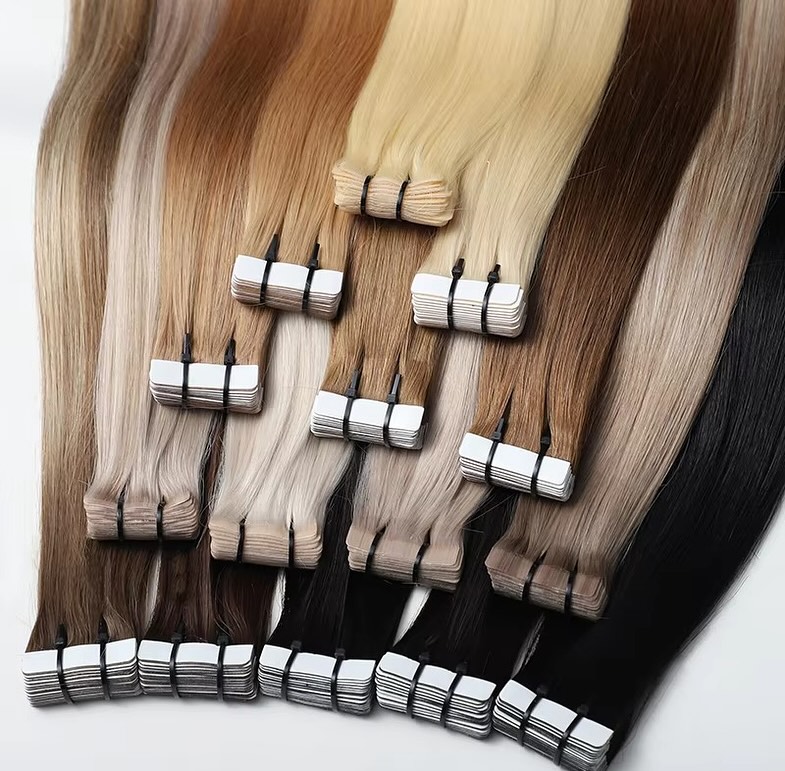 Invisible Tape In Extensions Real Hair - Extensioni per capelli umani con nastro