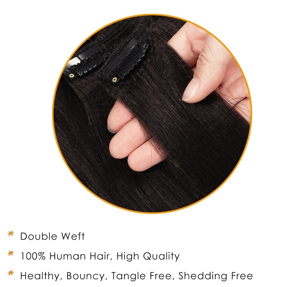 Extension a Clip Invisibili, S - Seamless Clip In Hair Extensions Human Hair recensione e prezzo